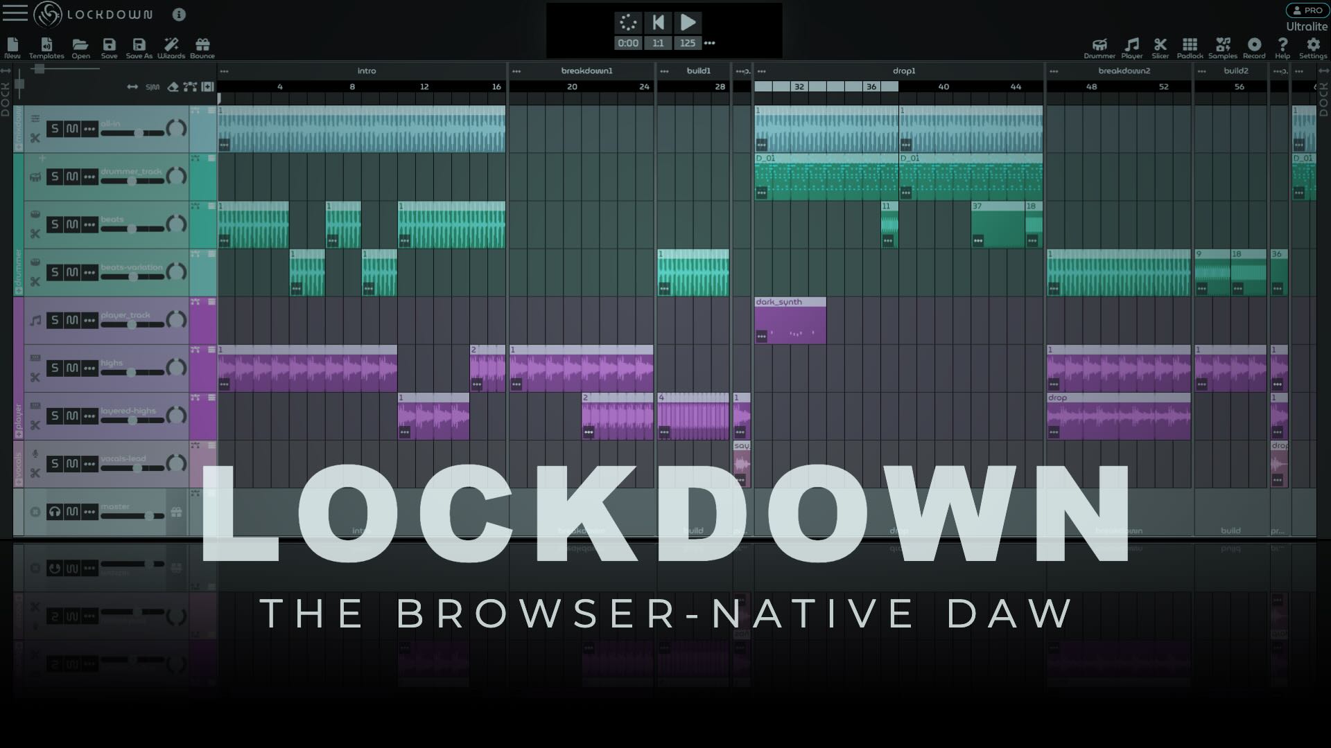 Banner Logo - Lockdown Composer - Electronic Music Production Studio