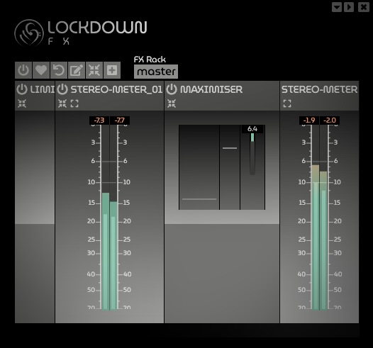 Lockdown Composer - Stereo Meter