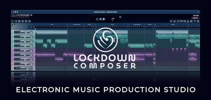 Banner Logo - Lockdown Composer - Electronic Music Production Studio