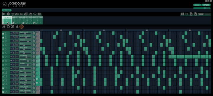 LOCKDOWN V9.0 Drum Sequencer Image