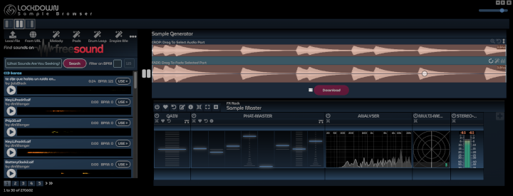 LOCKDOWN V9.0 Sample Master Rack Image